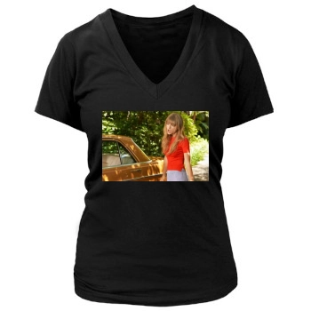 Taylor Swift Women's Deep V-Neck TShirt