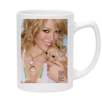 Hilary Duff 14oz White Statesman Mug