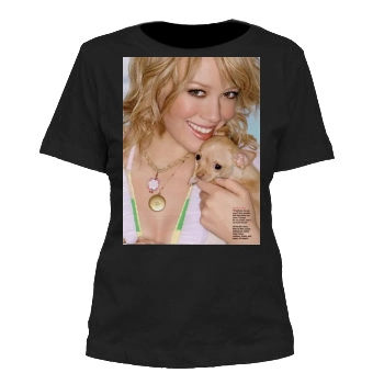 Hilary Duff Women's Cut T-Shirt