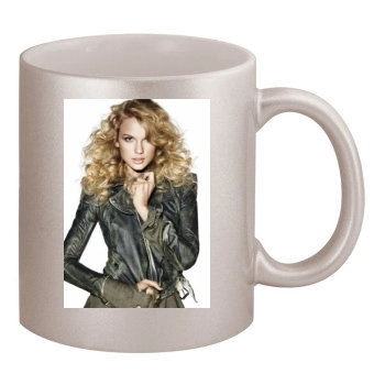 Taylor Swift 11oz Metallic Silver Mug