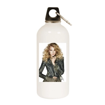 Taylor Swift White Water Bottle With Carabiner