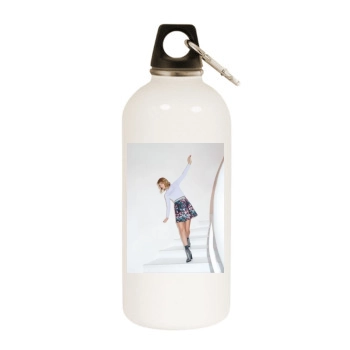 Taylor Swift White Water Bottle With Carabiner