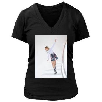 Taylor Swift Women's Deep V-Neck TShirt