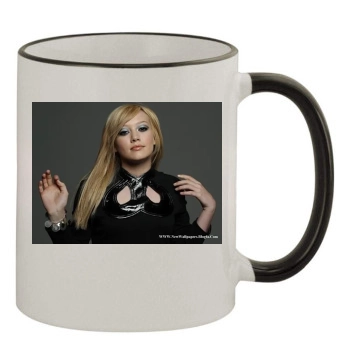 Hilary Duff 11oz Colored Rim & Handle Mug