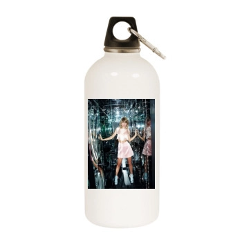 Taylor Swift White Water Bottle With Carabiner