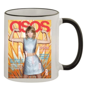 Taylor Swift 11oz Colored Rim & Handle Mug