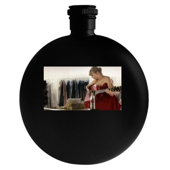 Taylor Swift Round Flask