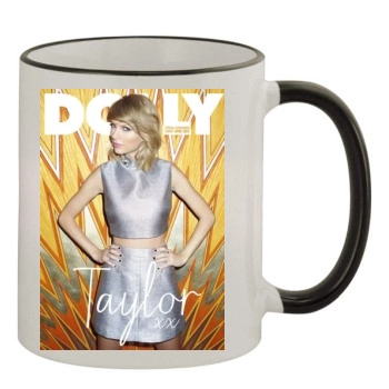 Taylor Swift 11oz Colored Rim & Handle Mug