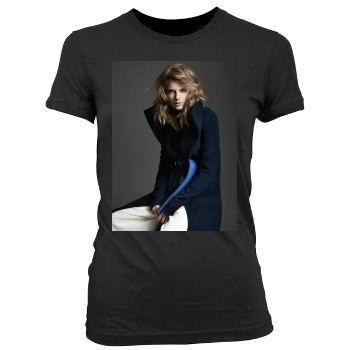 Taylor Swift Women's Junior Cut Crewneck T-Shirt