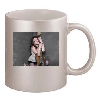 Hilary Duff 11oz Metallic Silver Mug