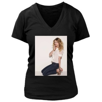 Taylor Swift Women's Deep V-Neck TShirt