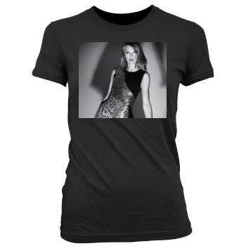 Taylor Swift Women's Junior Cut Crewneck T-Shirt