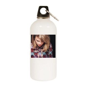 Taylor Swift White Water Bottle With Carabiner