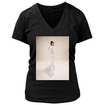 Taylor Swift Women's Deep V-Neck TShirt