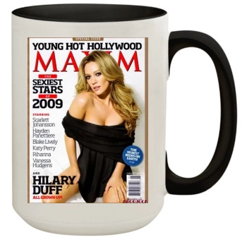 Hilary Duff 15oz Colored Inner & Handle Mug