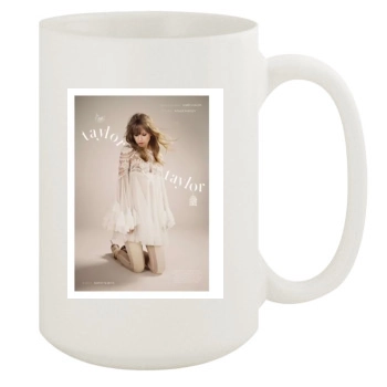 Taylor Swift 15oz White Mug