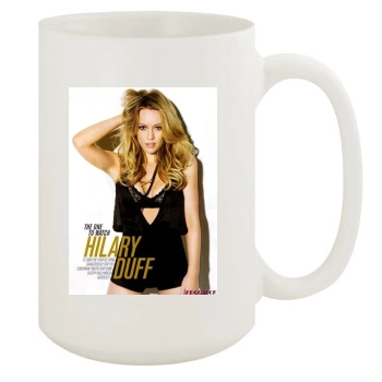 Hilary Duff 15oz White Mug