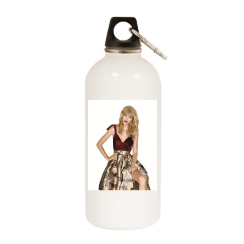 Taylor Swift White Water Bottle With Carabiner