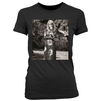 Taylor Swift Women's Junior Cut Crewneck T-Shirt