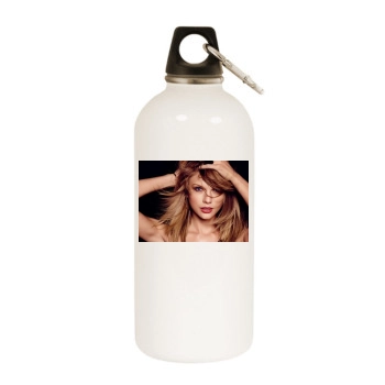 Taylor Swift White Water Bottle With Carabiner