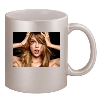 Taylor Swift 11oz Metallic Silver Mug