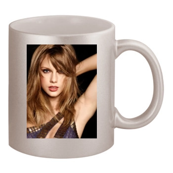 Taylor Swift 11oz Metallic Silver Mug