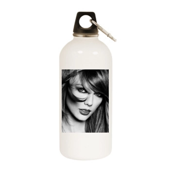 Taylor Swift White Water Bottle With Carabiner