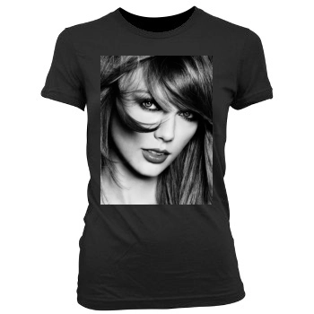 Taylor Swift Women's Junior Cut Crewneck T-Shirt