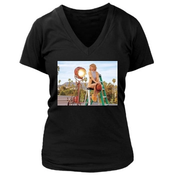 Taylor Swift Women's Deep V-Neck TShirt