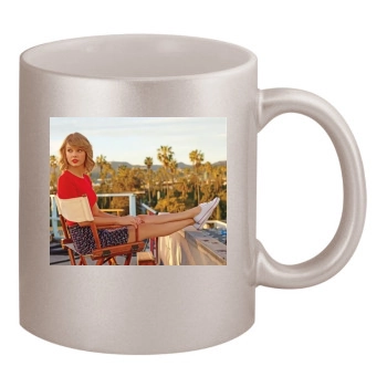 Taylor Swift 11oz Metallic Silver Mug