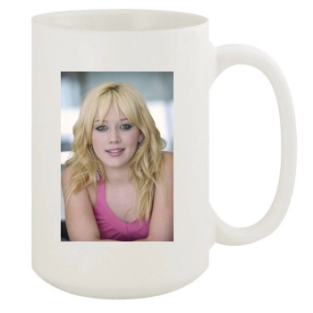 Hilary Duff 15oz White Mug