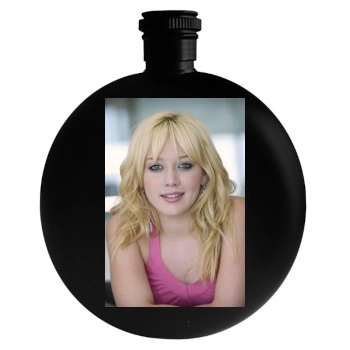 Hilary Duff Round Flask