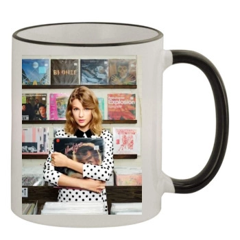 Taylor Swift 11oz Colored Rim & Handle Mug