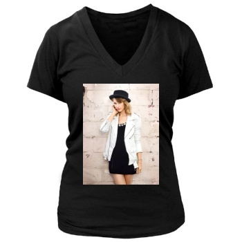 Taylor Swift Women's Deep V-Neck TShirt