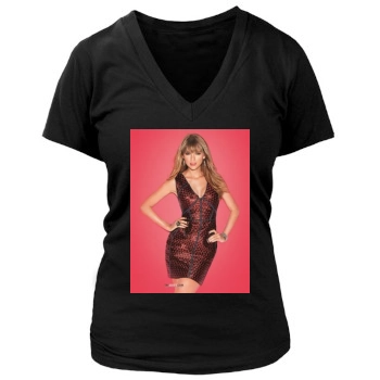 Taylor Swift Women's Deep V-Neck TShirt