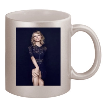 Taylor Swift 11oz Metallic Silver Mug