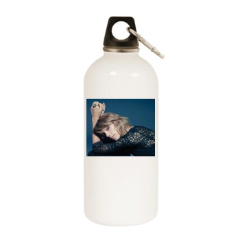 Taylor Swift White Water Bottle With Carabiner