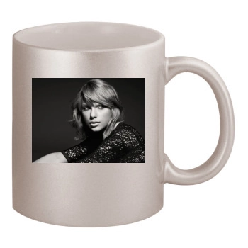 Taylor Swift 11oz Metallic Silver Mug