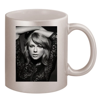 Taylor Swift 11oz Metallic Silver Mug