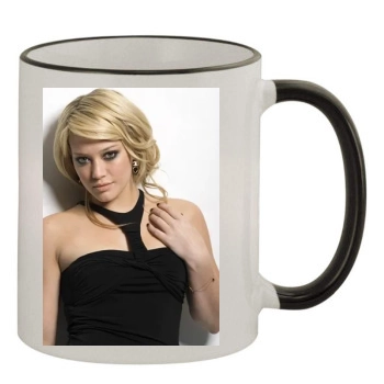 Hilary Duff 11oz Colored Rim & Handle Mug