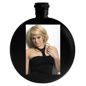 Hilary Duff Round Flask