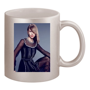 Taylor Swift 11oz Metallic Silver Mug