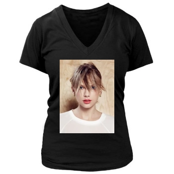 Taylor Swift Women's Deep V-Neck TShirt