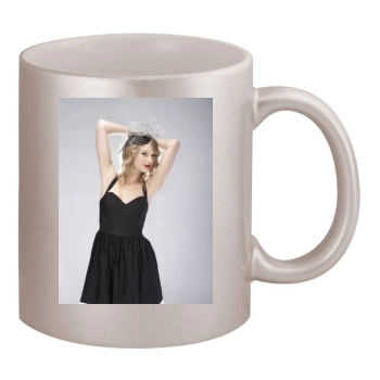 Taylor Swift 11oz Metallic Silver Mug