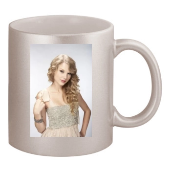 Taylor Swift 11oz Metallic Silver Mug