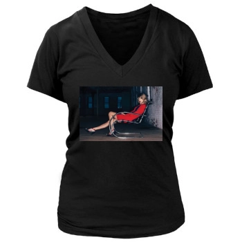 Taylor Swift Women's Deep V-Neck TShirt