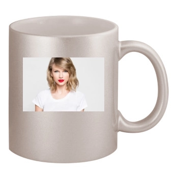 Taylor Swift 11oz Metallic Silver Mug