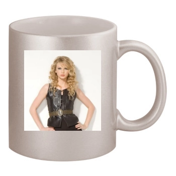 Taylor Swift 11oz Metallic Silver Mug