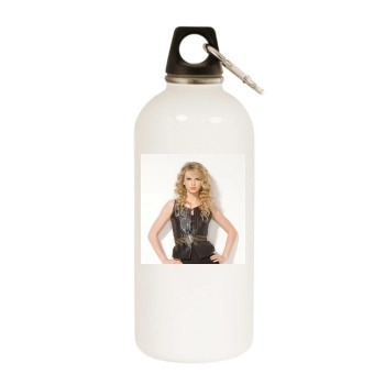 Taylor Swift White Water Bottle With Carabiner