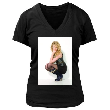 Taylor Swift Women's Deep V-Neck TShirt